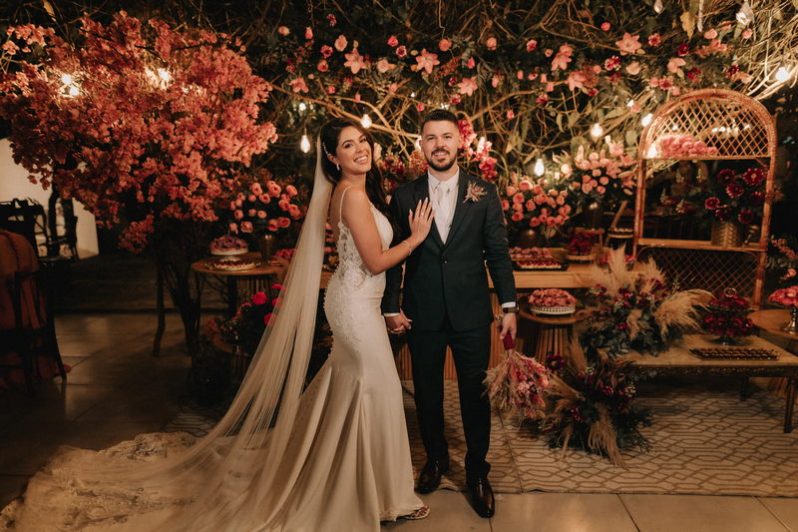 Casamento no Sítio Enfesta Karina Rafael Noivas do Rio de Janeiro