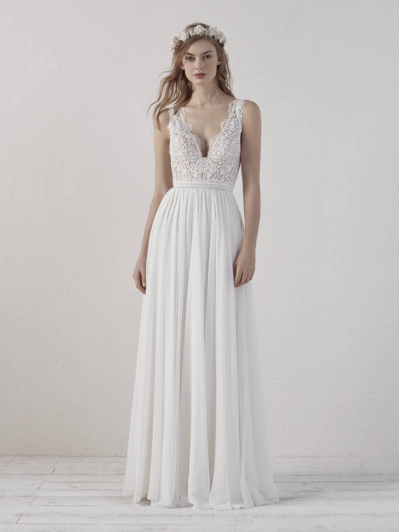 vestido para casamento civil longo branco